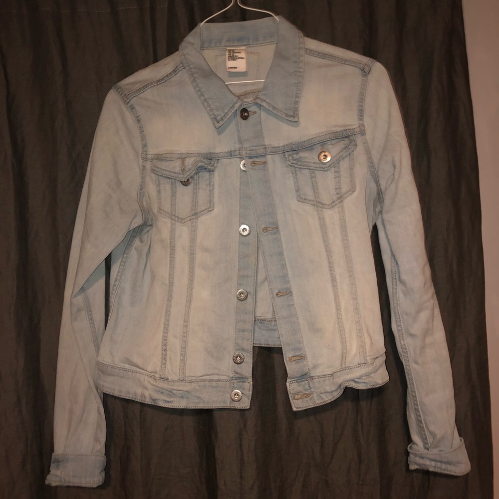 White Denim Jacket